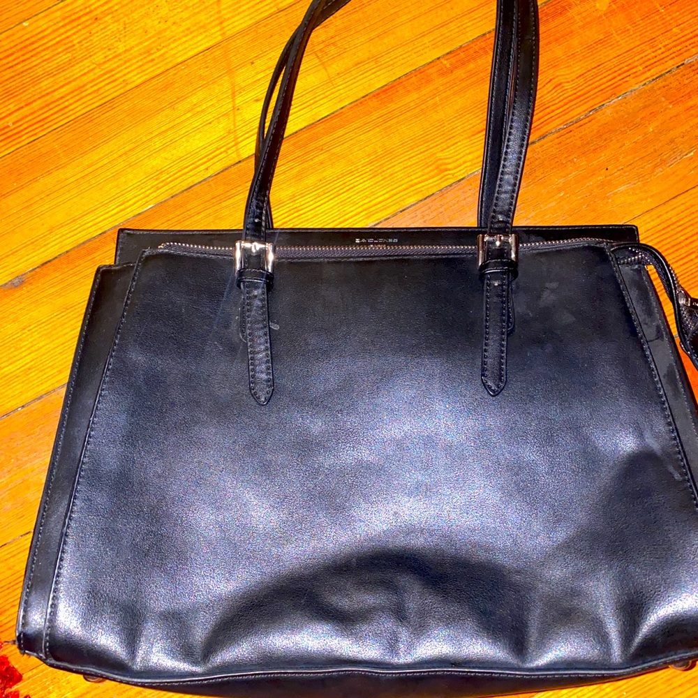 David Jones Black Tote